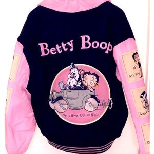 BETTY BOOP authentic leather jacket